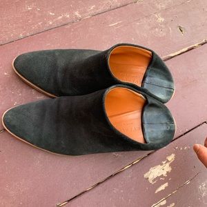 Everlane Suede Mule Heels